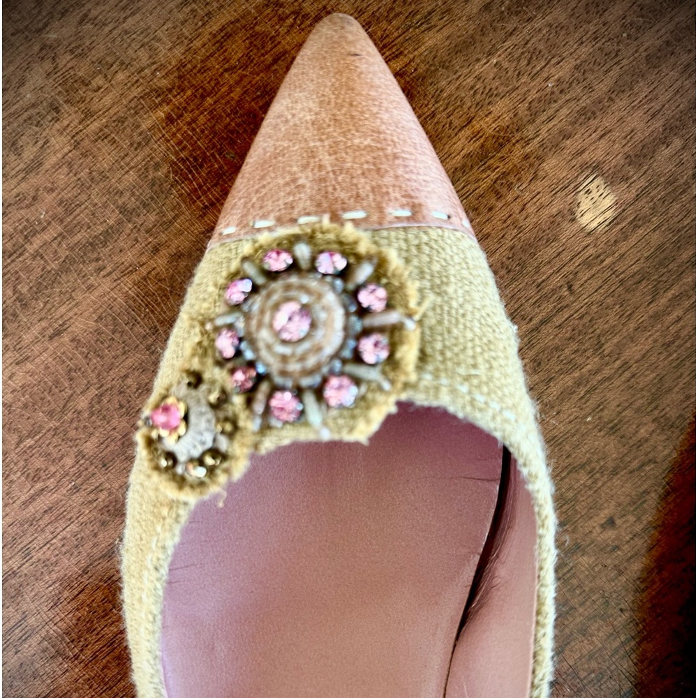 Prada flats . Size 40 (USA 10).